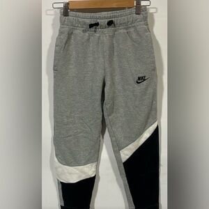 Nike fleece kids joggers sweatpants size Large